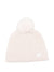 Berretto per bambina K-Way Kids beige con pompon a coste