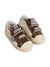 Sneakers Old School per bambino Golden Goose Kids beige con inserti in pelle scamosciata