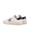 Sneakers per bambina Golden Goose Kids May bianco con dettaglio stella glitter
