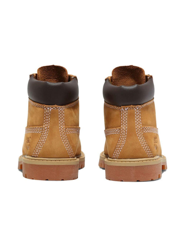 Stivali impermeabili Timberland Kids beige con logo laterale