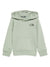 Felpa per bambino The North Face Kids verde con cappuccio con logo
