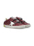 Sneakers Old School per bambina Golden Goose Kids bordeaux con chiusura a strappo