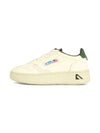 Sneakers per bambini Autry Kids bianco in pelle traforata Medalist