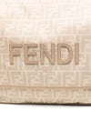 Borsa fasciatoio per neonati Fendi Kids beige con motivo FF