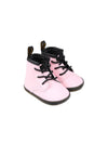Stivaletti per neonata Dr. Martens Kids rosa con lacci
