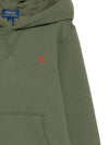 Felpa per bambino Polo Ralph Lauren Kids verde con logo Polo Pony