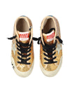 Sneakers per bambino Golden Goose Kids oro con paillettes