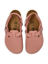 Sandali per bambina Birkenstock Kids rosa con cinturino posteriore