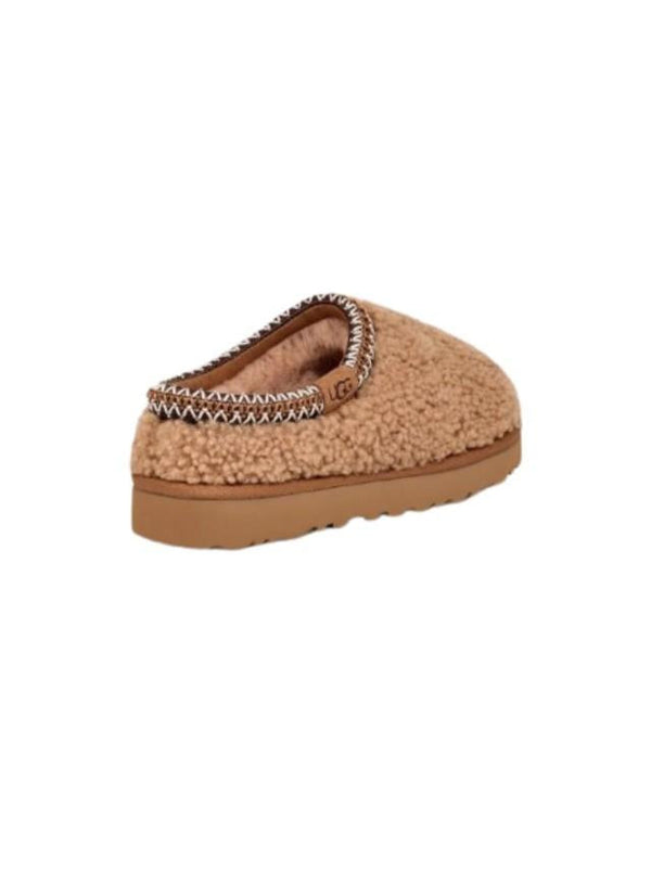 Ciabatte per bambina UGG Tasman Maxi Curly Kids "Chestnut" marrone