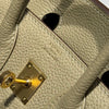 Hermes Birkin Beige with Gold Buckle Calfskin 255601