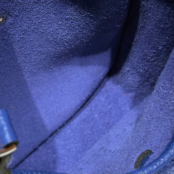 Hermes Evelyn 18 Bag Electric Blue Epsom Leather 255533