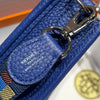 Hermes Evelyn 18 Bag Electric Blue Epsom Leather 255533