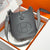Hermes Evelyn 18 Bag Graphite Gray Epsom Leather 255530