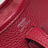 Hermes Evelyn 18 Bag Ruby Red Epsom Leather 255529