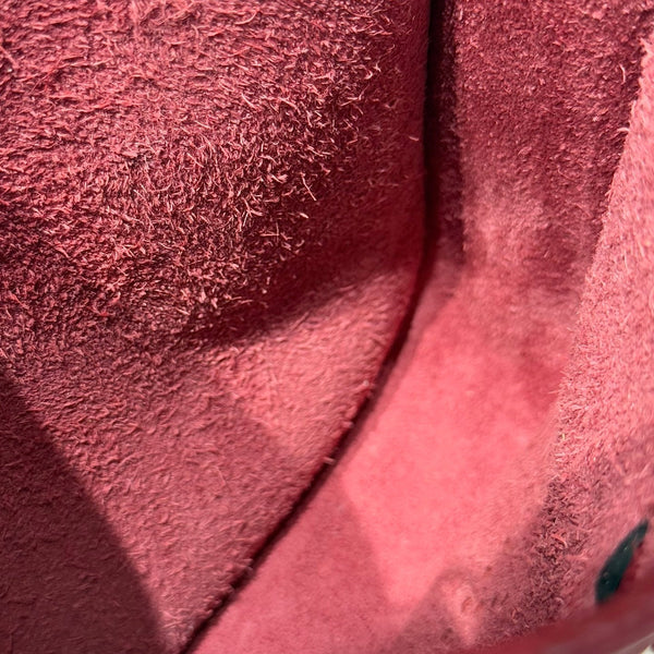 Hermes Evelyn 18 Bag Ruby Red Epsom Leather 255529