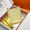 Hermes Evelyn 18 Bag Milton Yellow Epsom Leather 255527