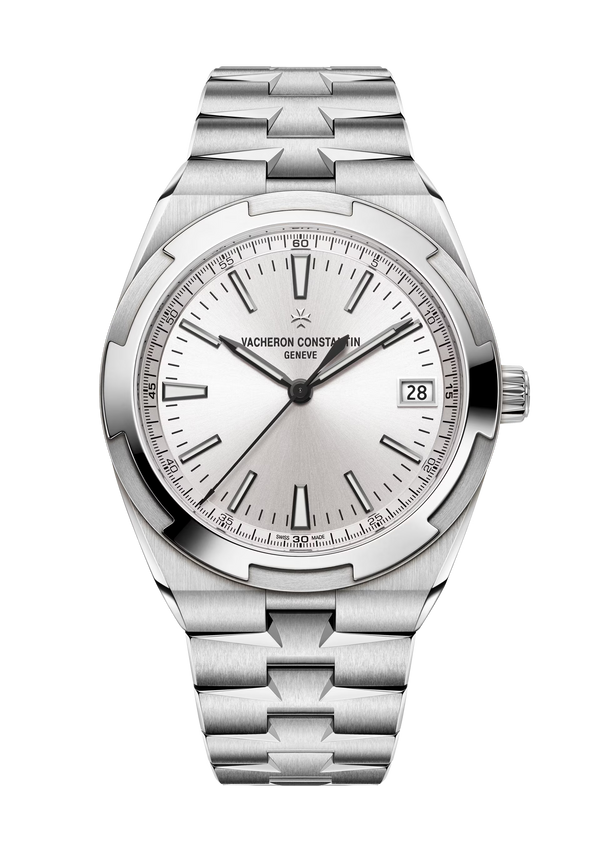 Overseas 41mm Steel White Dial Automatic Watch