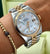 Rolex Datejust 36, MOP dial, Two tone