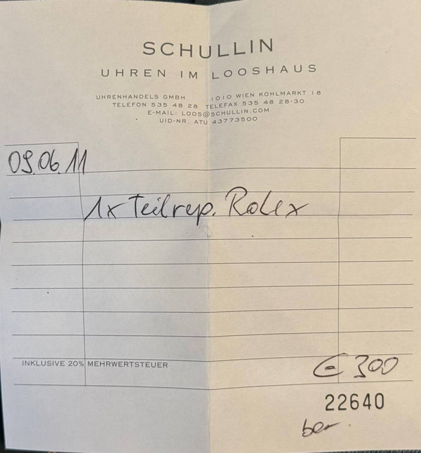 Rolex Datejust, Blue Dial, with box and papers