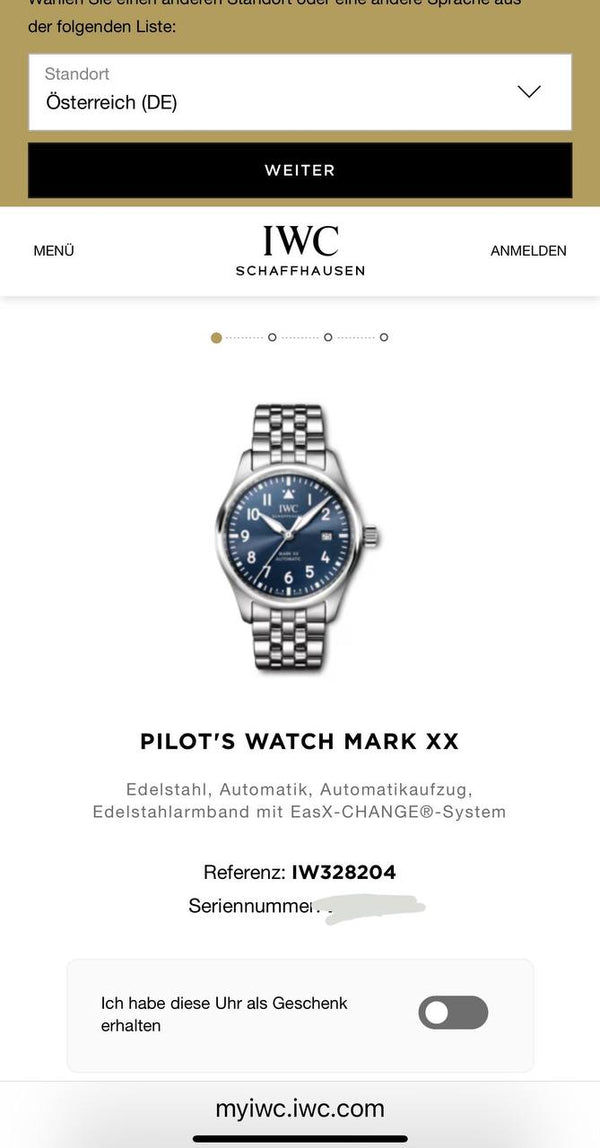 IWC Pilot's Watch Mark XX 2024 Full Set Like New