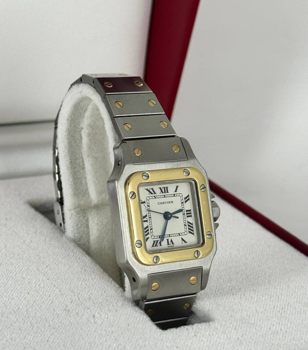 Cartier Santos de Cartier, vintage, with box and papers