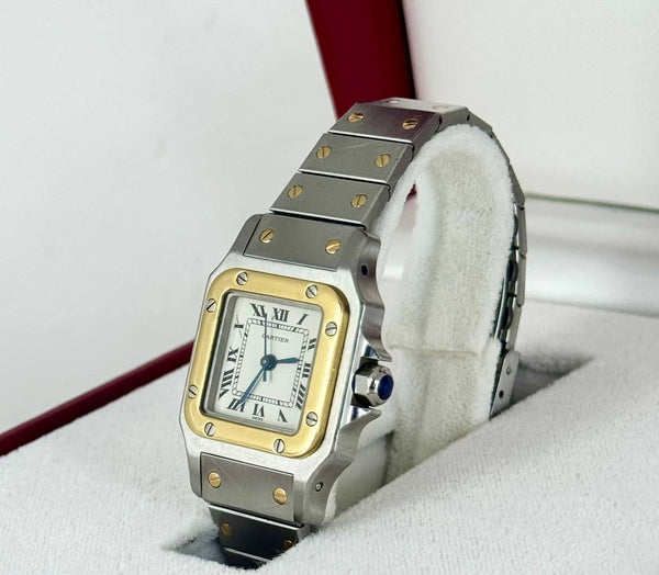 Cartier Santos de Cartier, vintage, with box and papers