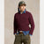 SPECKLED WOOL-BLEND CREWNECK SWEATER