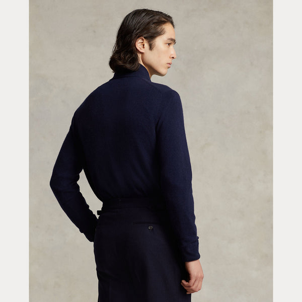 WOOL QUARTER-ZIP SWEATER