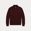 WOOL QUARTER-ZIP SWEATER