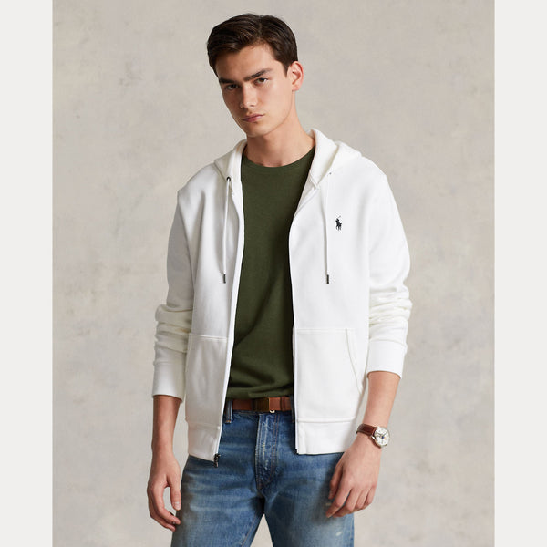 DOUBLE-KNIT FULL-ZIP HOODIE