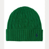 CABLE-KNIT WOOL-CASHMERE BEANIE