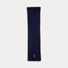 POLO BEAR RIB-KNIT SCARF