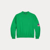OVERSIZED LOGO FLEECE CREWNECK