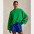 OVERSIZED LOGO FLEECE CREWNECK