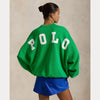 OVERSIZED LOGO FLEECE CREWNECK