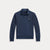LOOPBACK FLEECE COLLARED SWEATSHIRT