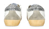 Golden Goose Wmns Superstar Penstar Classic 'White Silver Glitter' 