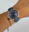 Code 11.59 Date Selfwinding Blue Dial RosÃ©gold