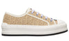 Dior Walk'n' Platform Sneaker "Natural Raffia-Effect" 