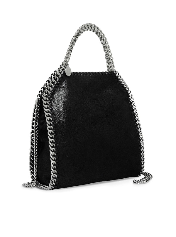 MINI BORSA FALABELLA IN ECOPELLE CON 3 CATENE