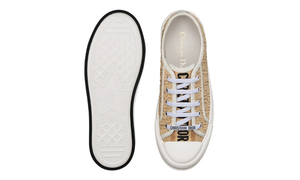 Dior Walk'n' Platform Sneaker "Natural Raffia-Effect" 