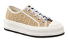 Dior Walk'n' Platform Sneaker "Natural Raffia-Effect" 