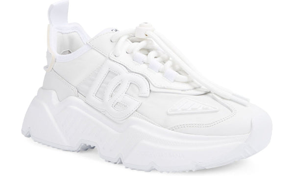 Dolce &amp; Gabbana Leather Daymaster 'White' 