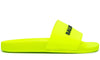 Balenciaga Logo-Print Rubber Slides 