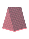 MONOGRAM SCARF 