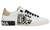 DOLCE &amp; GABBANA Portofino vintage calfskin sneakers "White" 