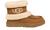 UGG Ultra Mini Fluff Boots "Camel Brown/Cream White" 