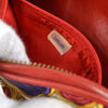 CHANEL 1986-1988 Satin Bijoux-printed oval Shoulder Bag