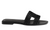 HERMES Oran Sandal iconic "H" Black 