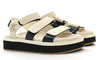 CHANEL Suede Calfskin Velcro "Ivory" 